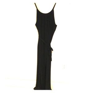 Black maxi dress